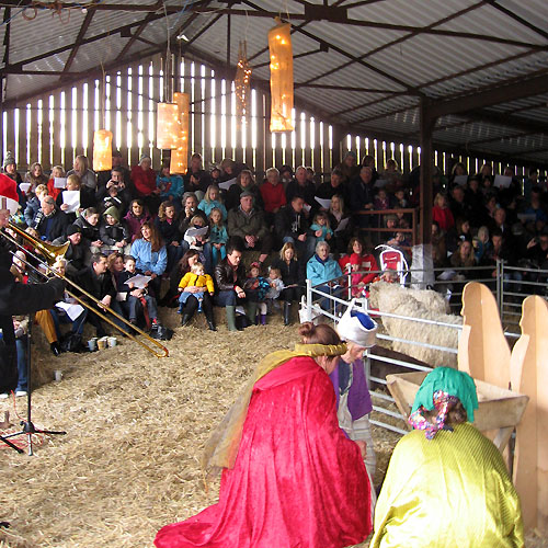 Carols in the barn